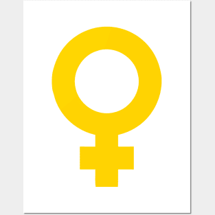 Female Logo Symbol Sign Icon Emoticon Posters and Art